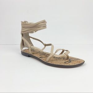 Sam Edelman Nude Glenda Gladiator Sandals